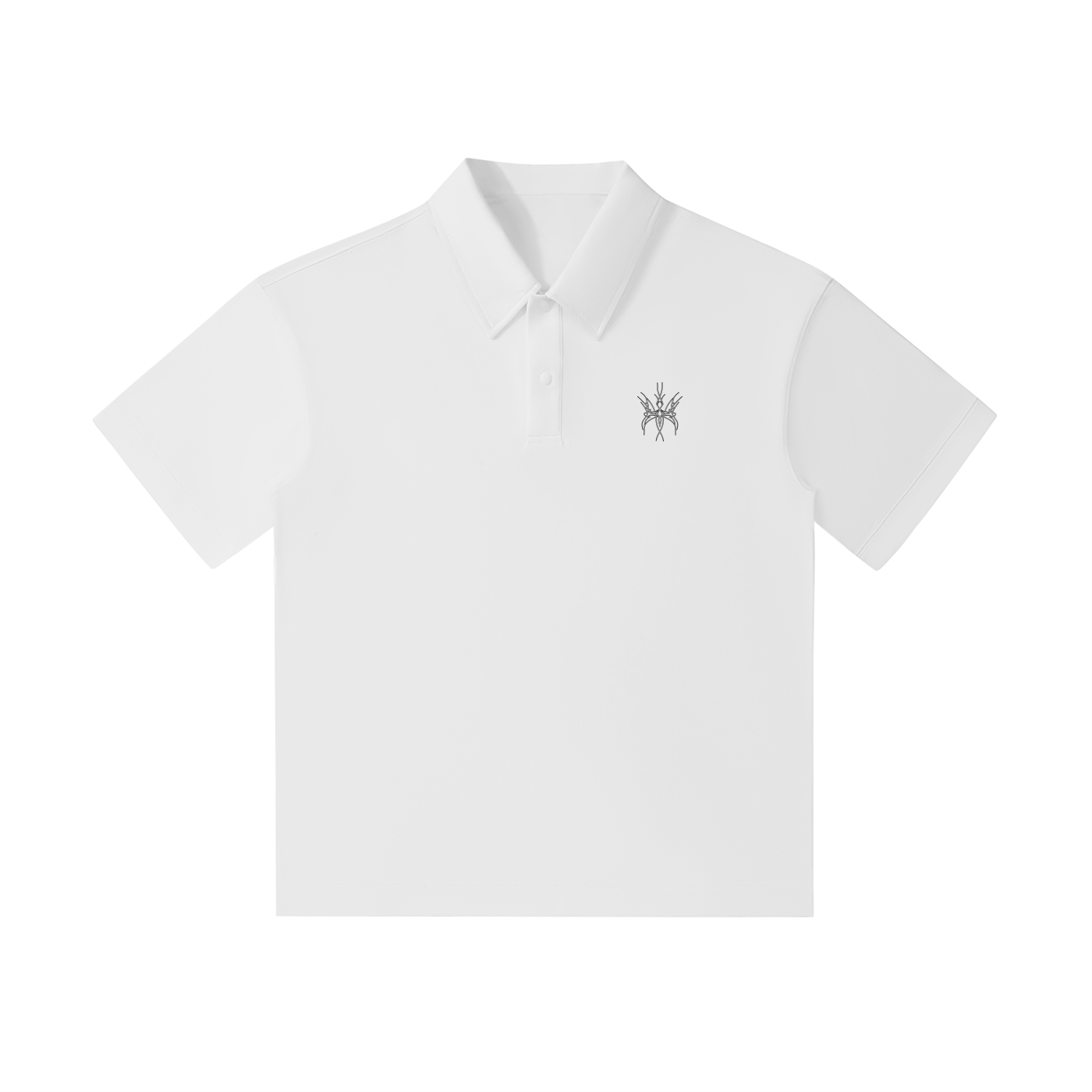 Drop Shoulder Short-Sleeve Polo / Тризуб
