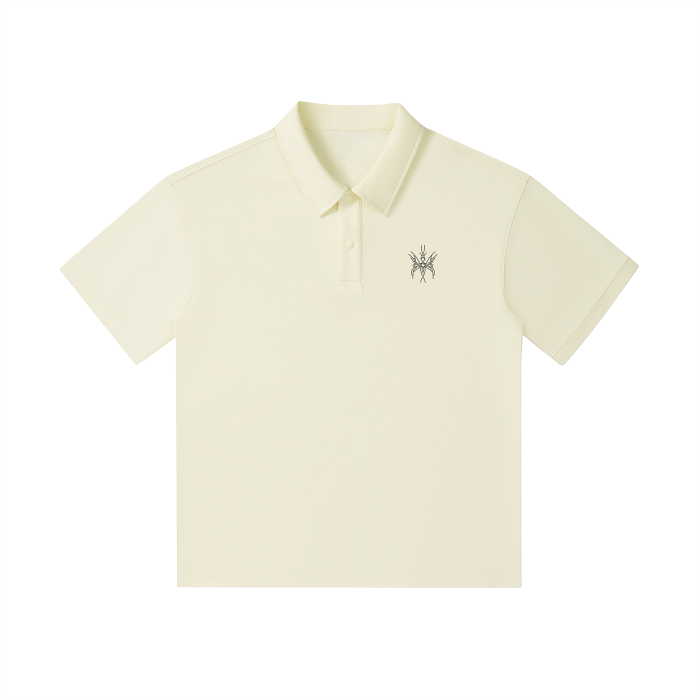 Drop Shoulder Short-Sleeve Polo / Тризуб