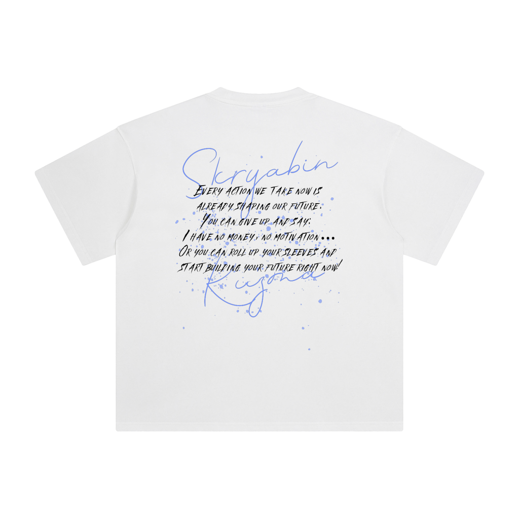 Enzyme Washed T-Shirt / Skryabin