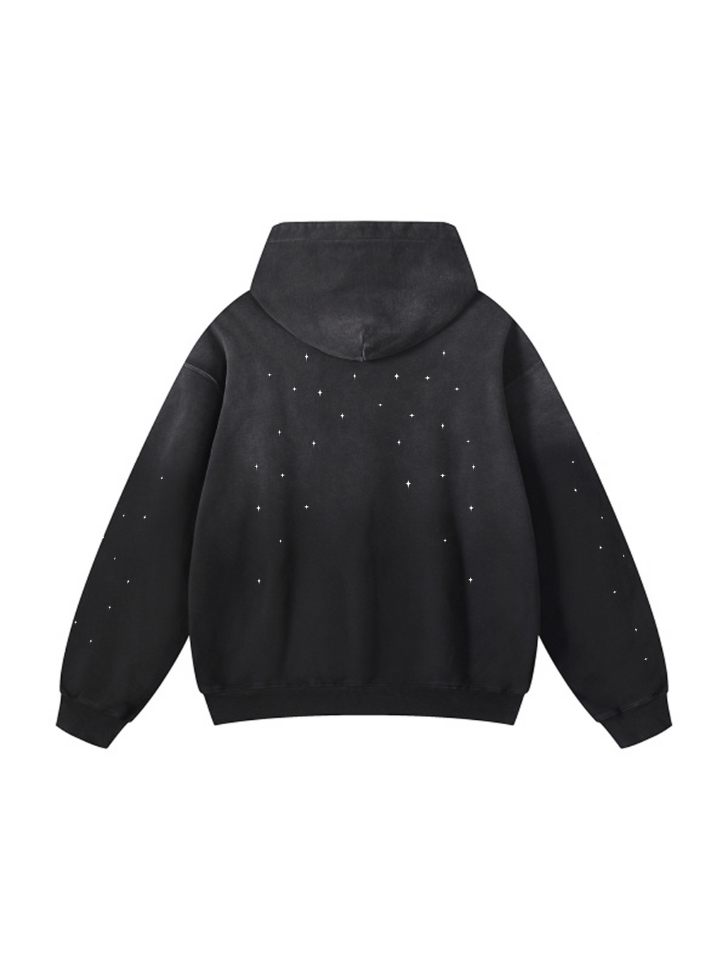 Personalized / Zodiac sign / Heavyweight Sunfade Oversized Hoodie