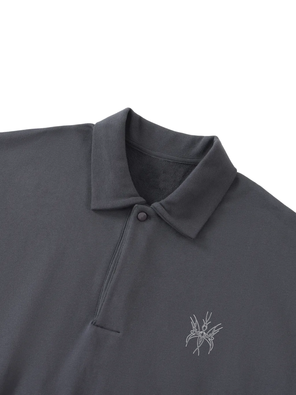 Heavyweight Fleece Polo Sweatshirt