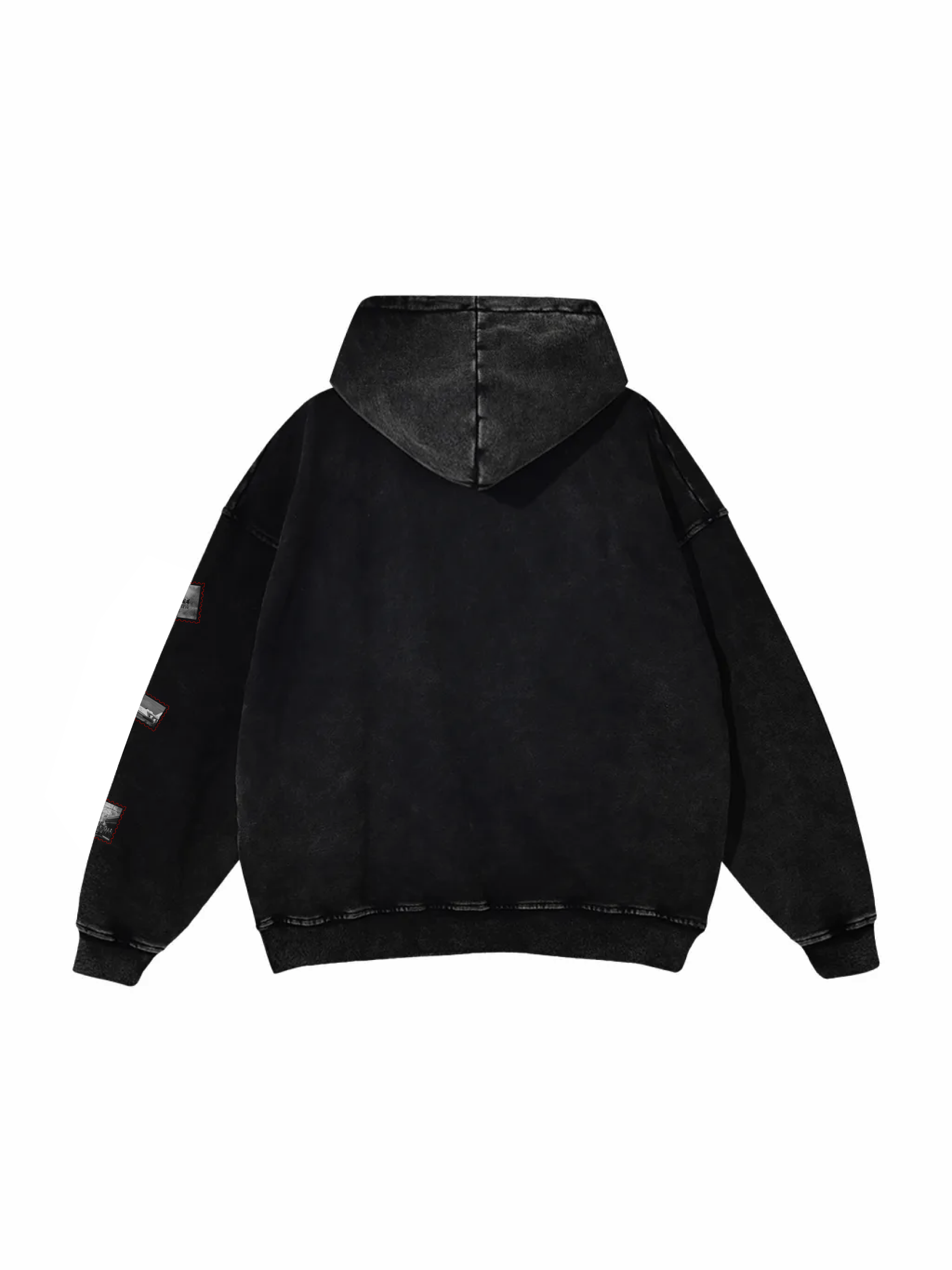 Snow Washed Loose Cotton Hoodie / UA Home