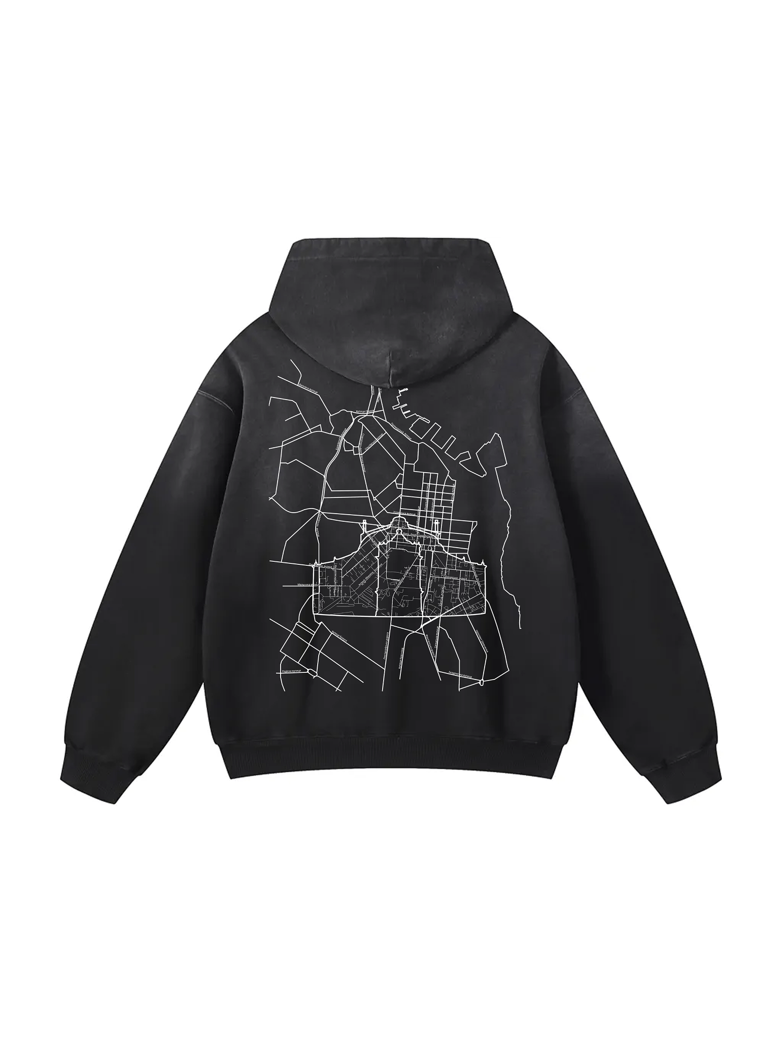 Personalized / Your city / ОДЕСА / Твоє місто / Heavyweight Sunfade Oversized Hoodie