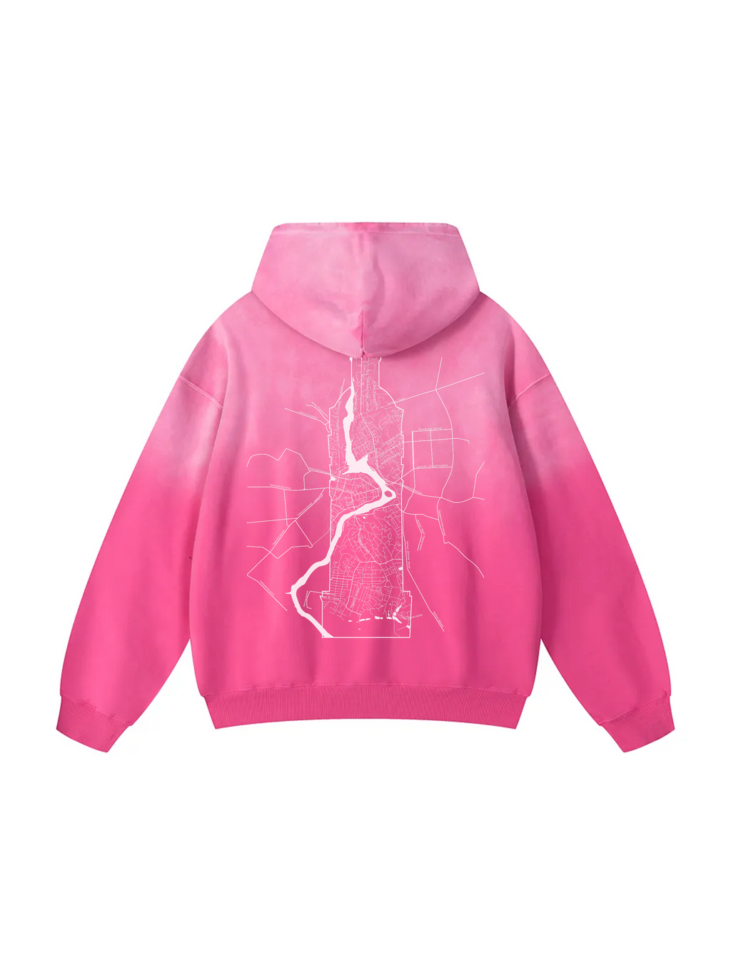 Personalized / Your city / ХАРКІВ / Твоє місто / Heavyweight Sunfade Oversized Hoodie