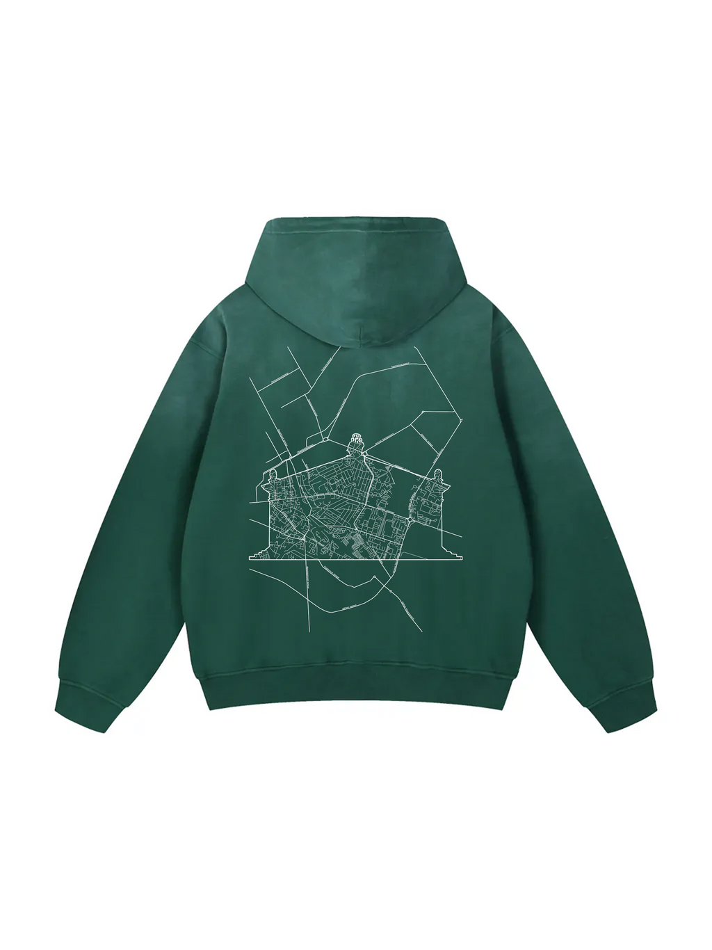 Personalized / Your city / ВІННИЦЯ / Твоє місто / Heavyweight Sunfade Oversized Hoodie