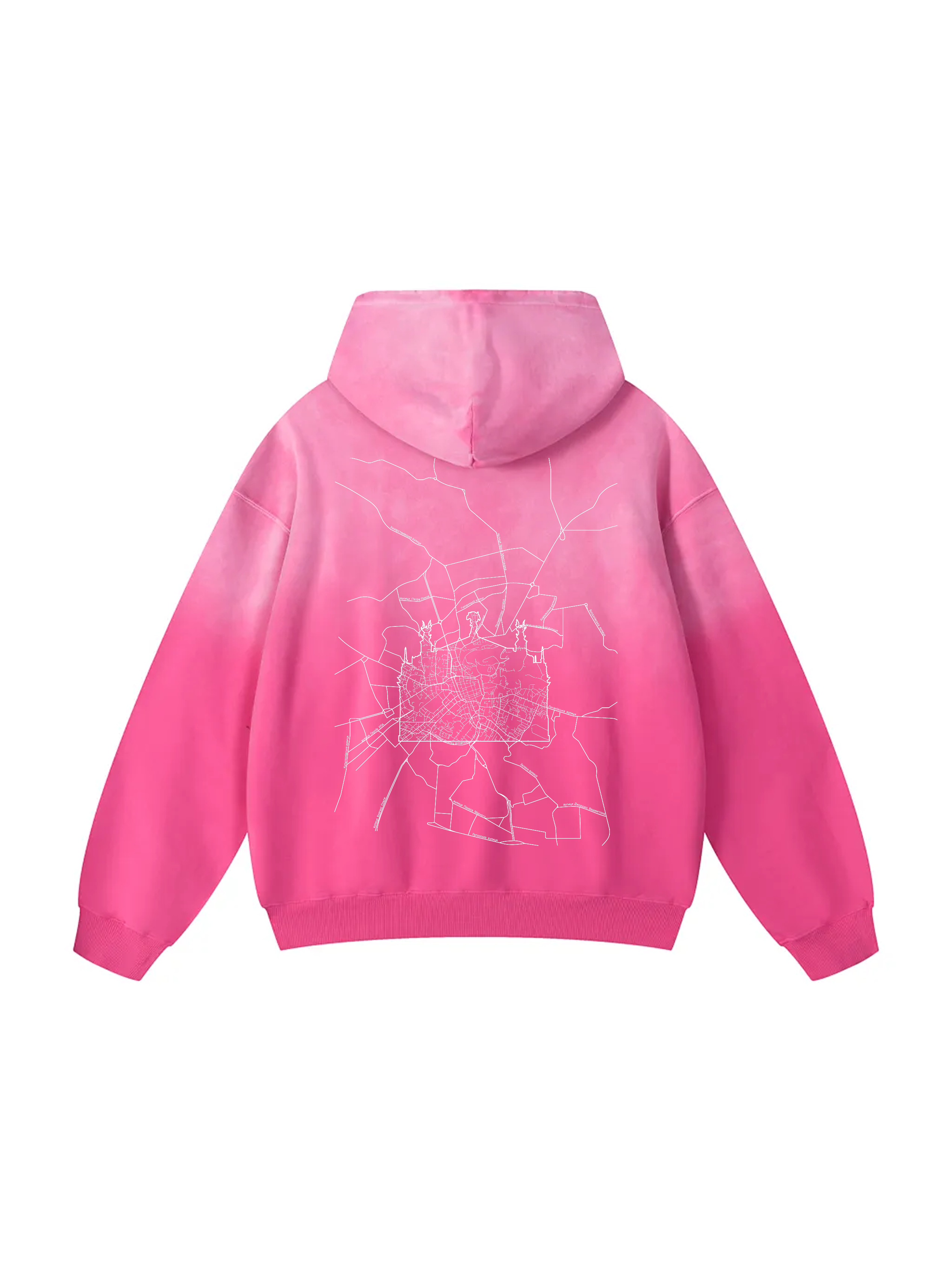 Personalized / Your city / ТЕРНОПІЛЬ / Твоє місто / Heavyweight Sunfade Oversized Hoodie