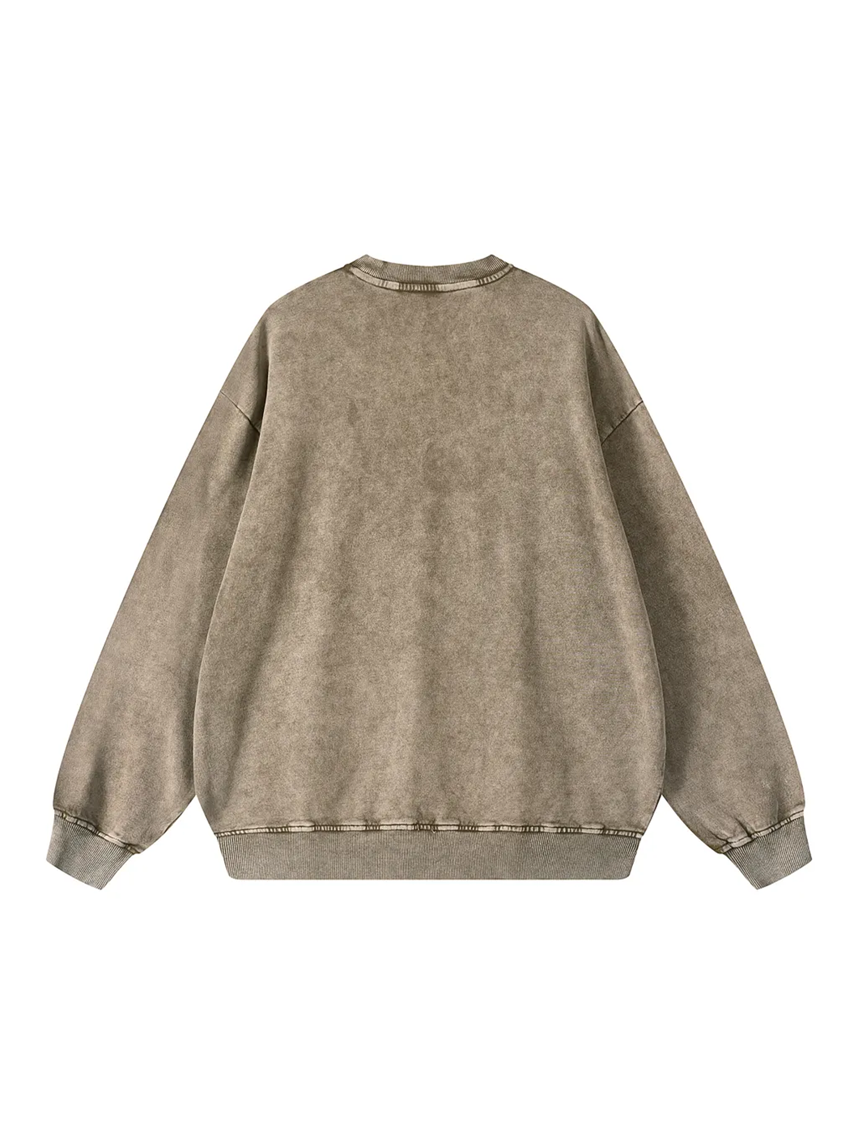 Snow Washed Oversized Sweatshirt / Незламність / UA / Ukrainian
