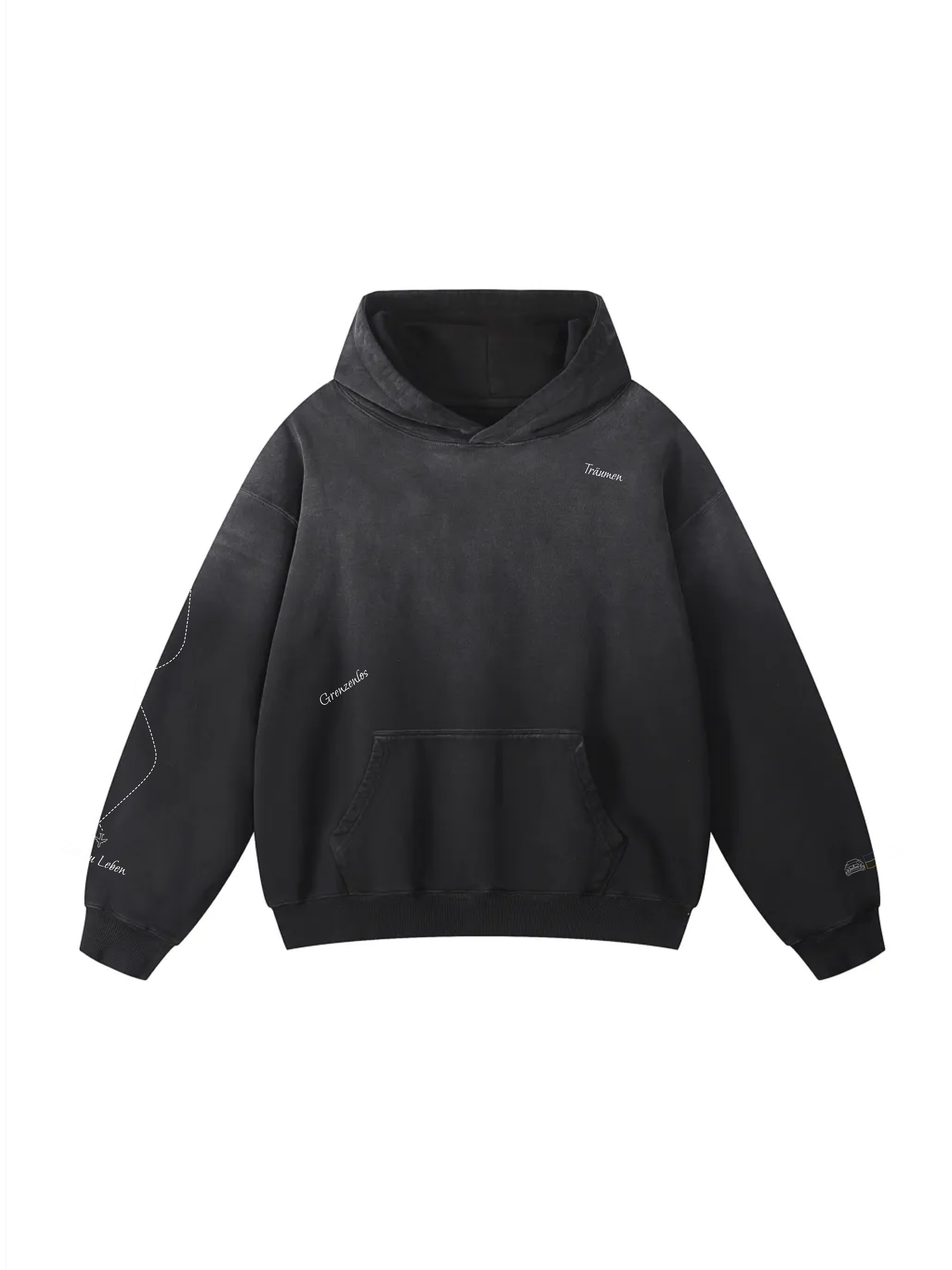 Heavyweight Sunfade Oversized Hoodie / PERSONALLY