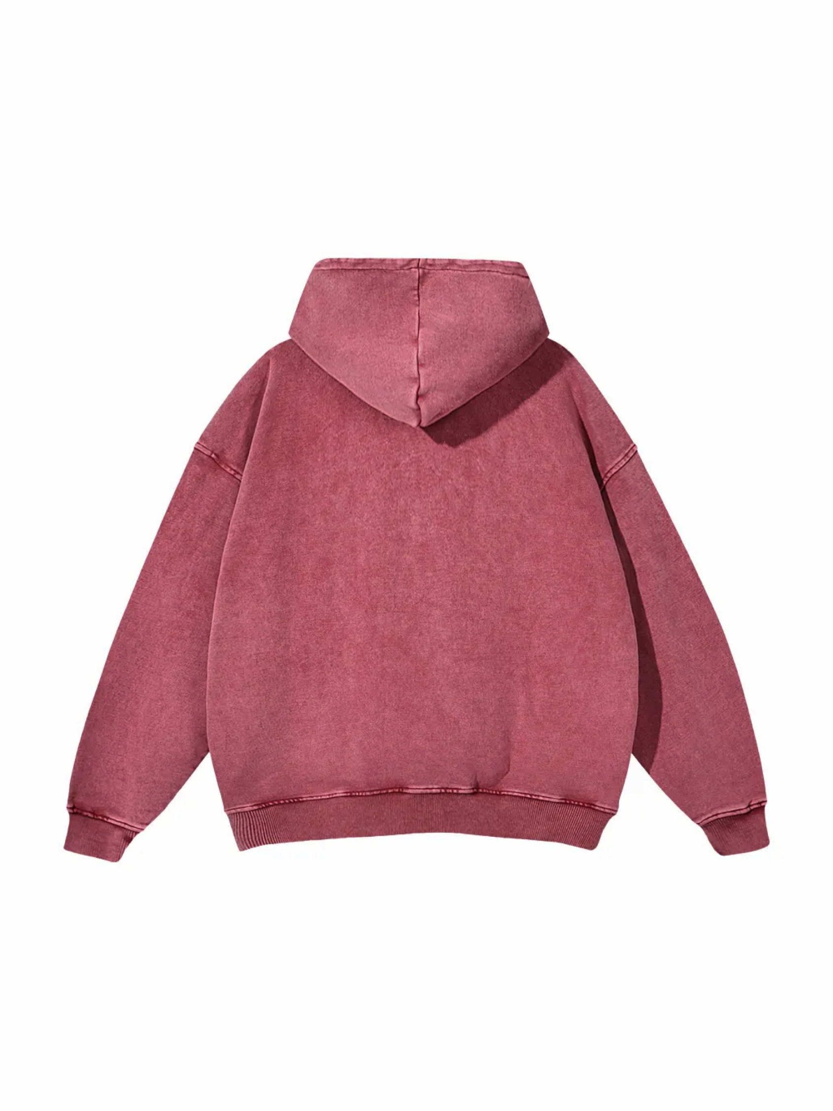 ST / LIMITED / Snow Washed Loose Cotton Hoodie