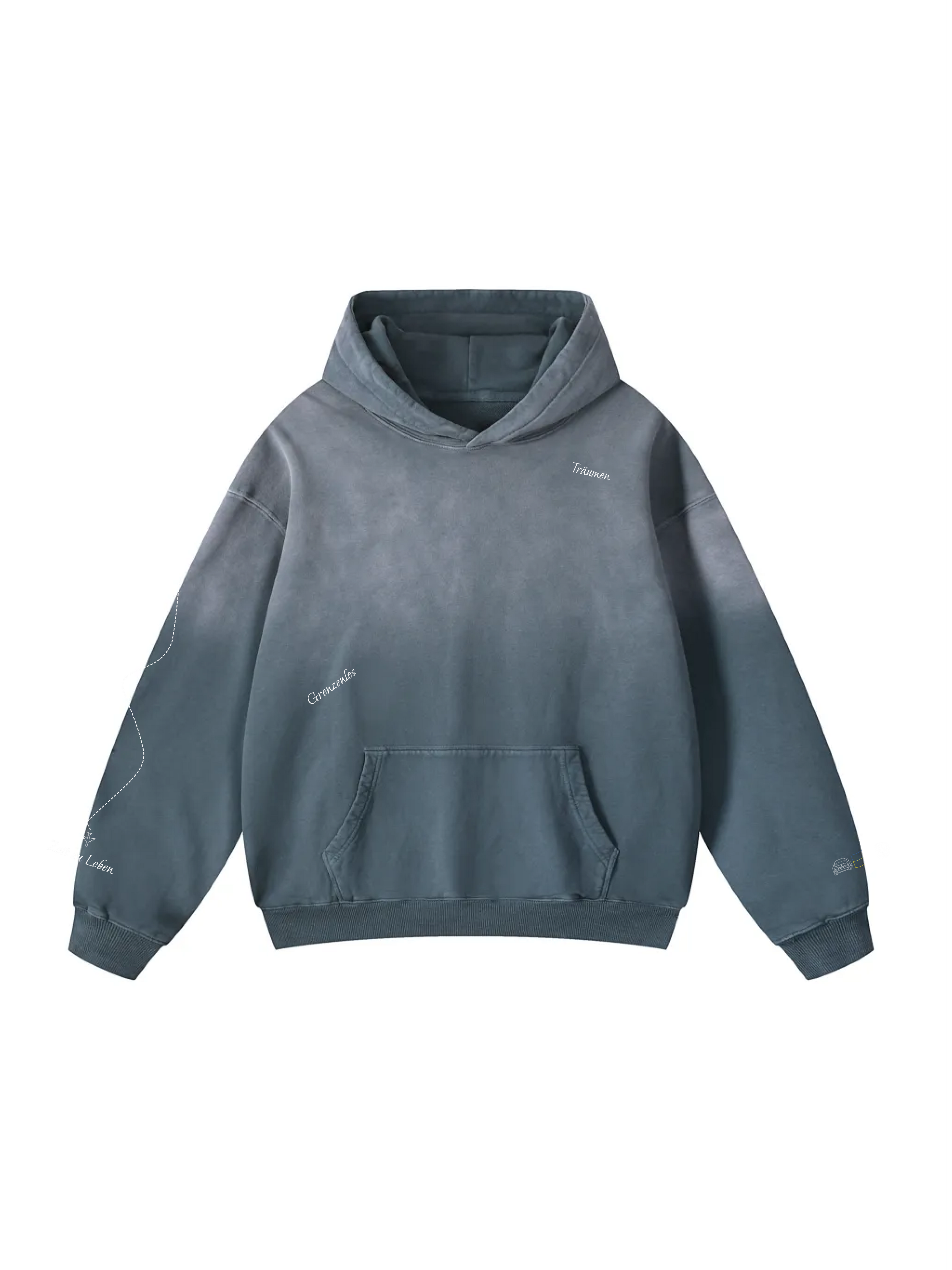 Heavyweight Sunfade Oversized Hoodie / PERSONALLY