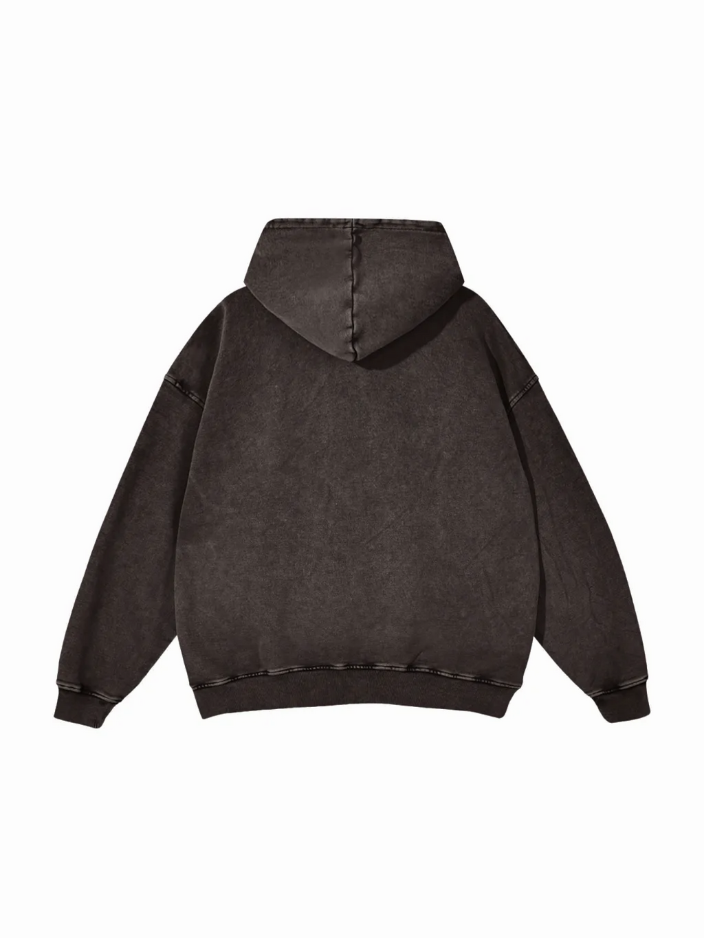 ST / LIMITED / Snow Washed Loose Cotton Hoodie