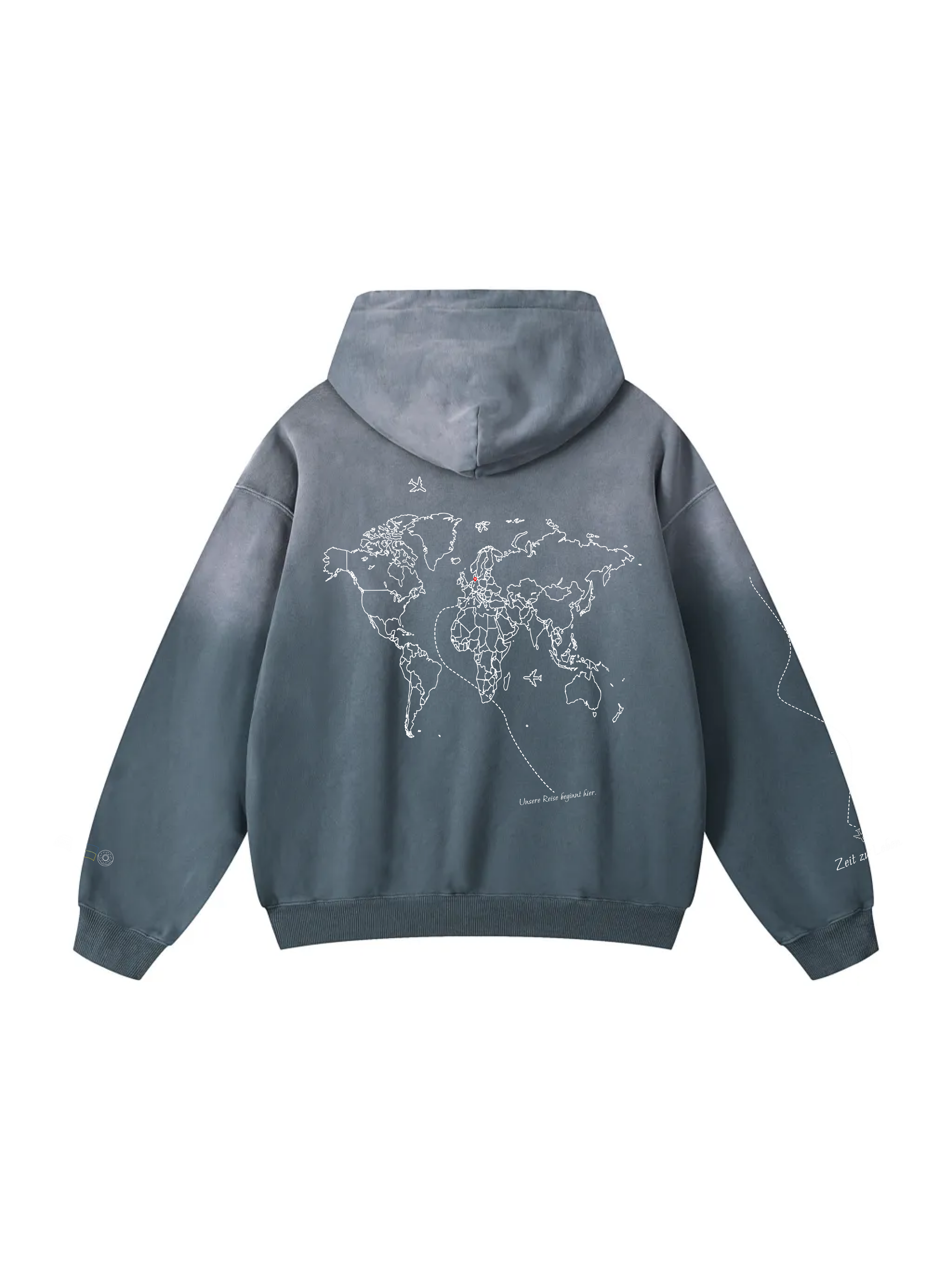 Heavyweight Sunfade Oversized Hoodie / PERSONALLY