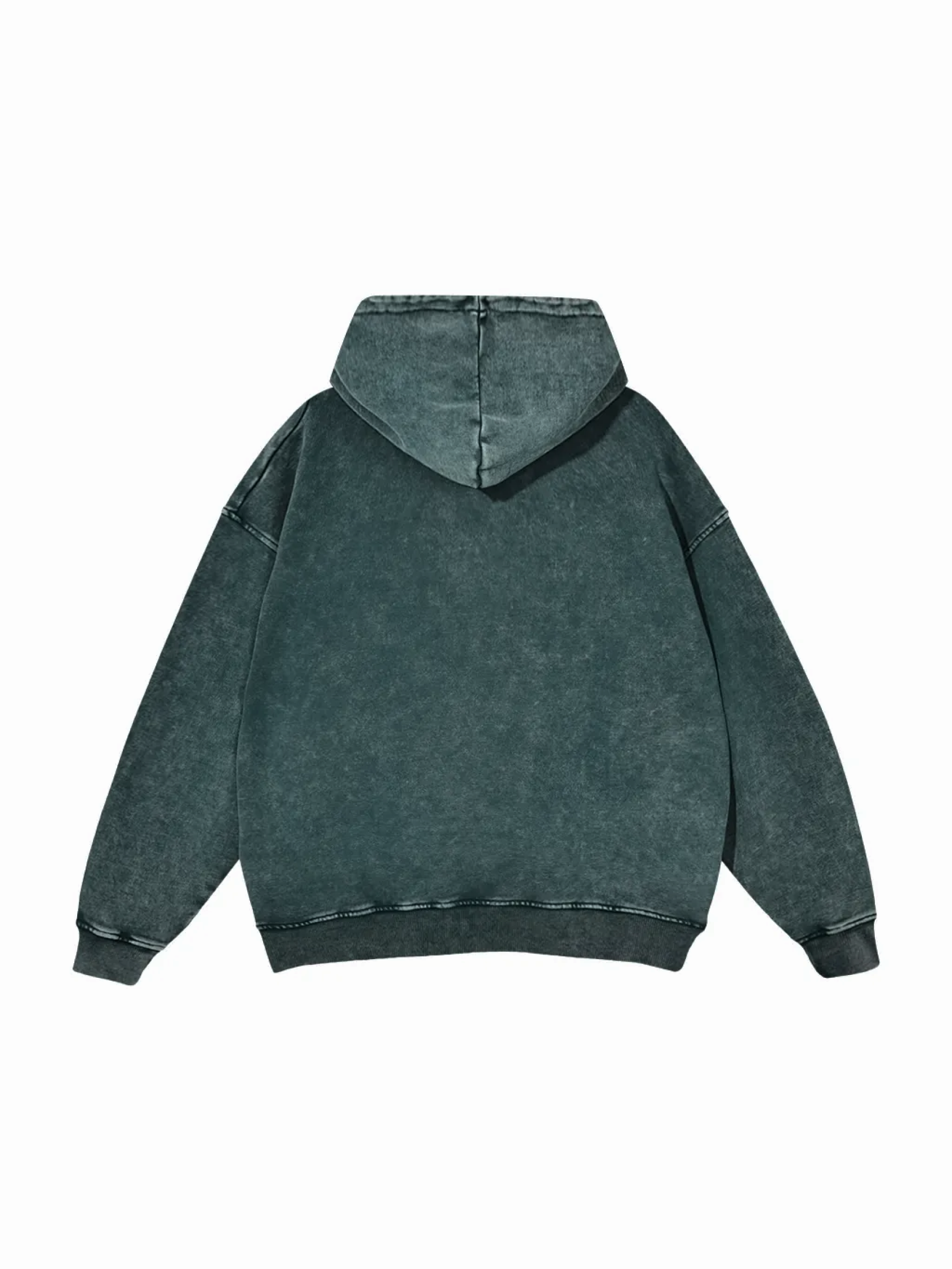 ST / LIMITED / Snow Washed Loose Cotton Hoodie