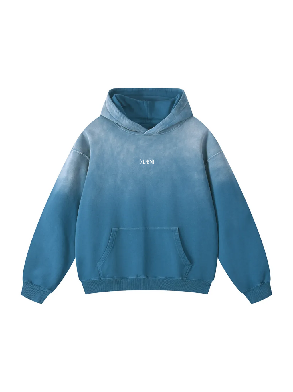 Personalized / Your city / ХЕРСОН / Твоє місто / Heavyweight Sunfade Oversized Hoodie