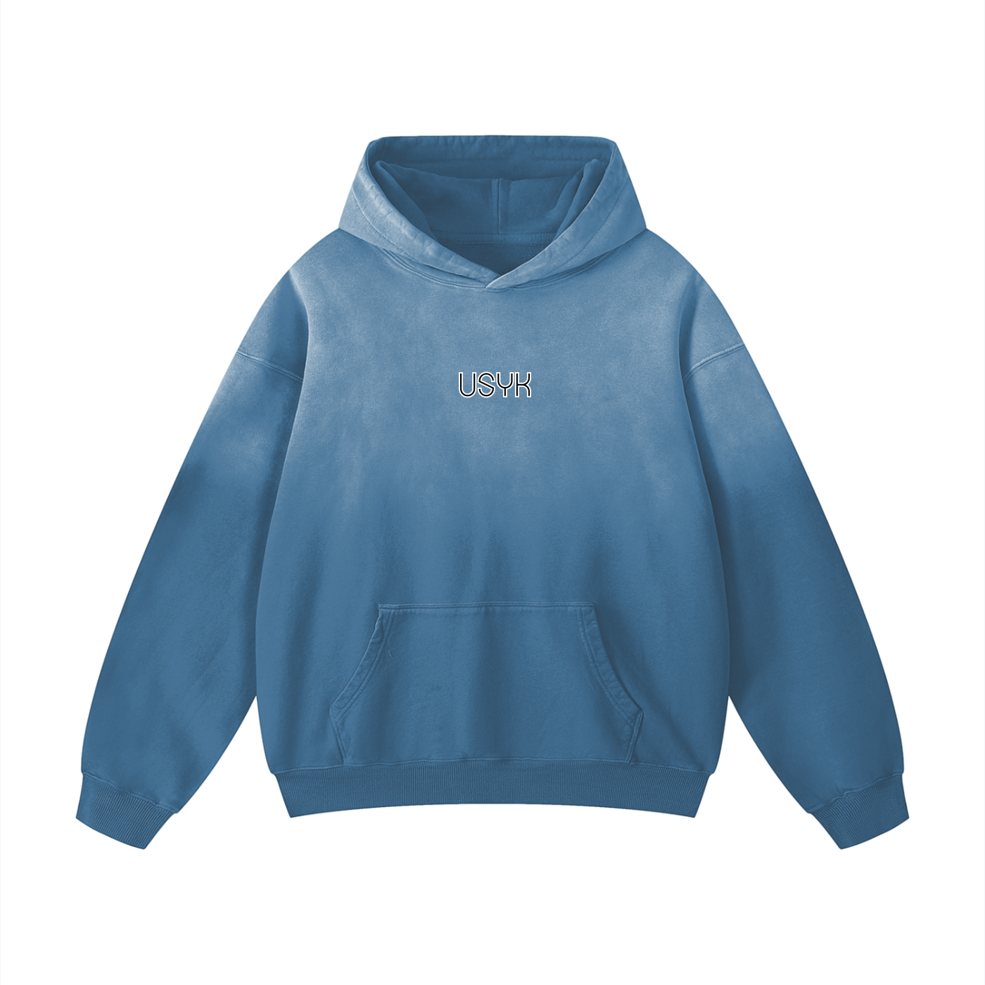 Heavyweight Sunfade Oversized Hoodie / Usyk