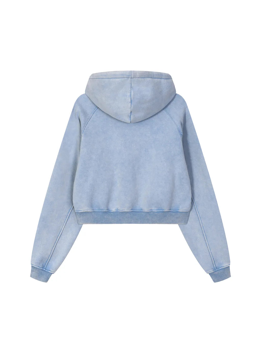 Snow Washed Cropped Hoodie / Якось воно та й буде